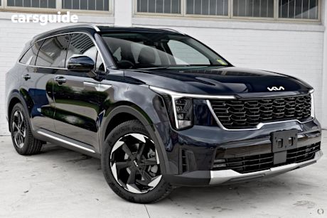 Blue 2025 Kia Sorento SUV SPORT+ 4X4