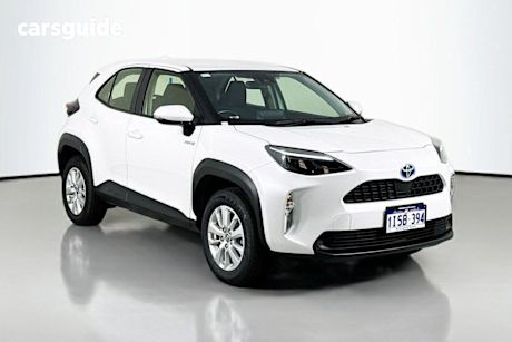 White 2023 Toyota Yaris Cross Wagon Gx Hybrid