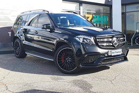 Black 2017 Mercedes-Benz GLS-Class SUV GLS63 AMG 4WD