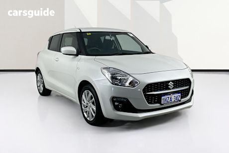 White 2023 Suzuki Swift Hatchback Gl Navi