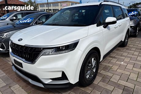 White 2021 Kia Carnival Wagon S