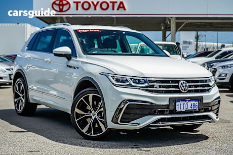 White 2021 Volkswagen Tiguan Wagon 147 Tdi R-Line