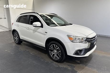 White 2018 Mitsubishi ASX Wagon Ls (2Wd)