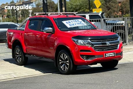 Red 2017 Holden Colorado Ute Tray LTZ 4X4