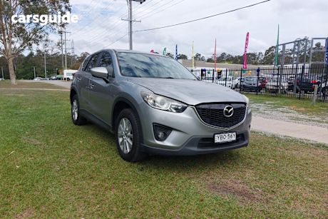 Silver 2013 Mazda CX-5 Wagon Maxx Sport (4X4)