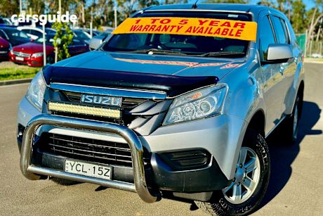 Silver 2015 Isuzu MU-X Wagon Ls-U (4X4)