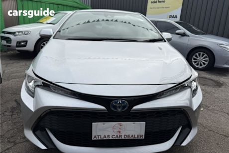 Silver 2022 Toyota Corolla Hatch ASCENT SPORT HYBRID F