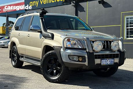 Gold 2008 Toyota Landcruiser Prado SUV GXL 4X4