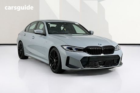 Grey 2022 BMW 330I Sedan M Sport