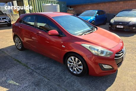 Red 2013 Hyundai I30 Hatchback Active