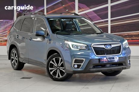 Blue 2018 Subaru Forester SUV 2.5I PREMIUM 4WD