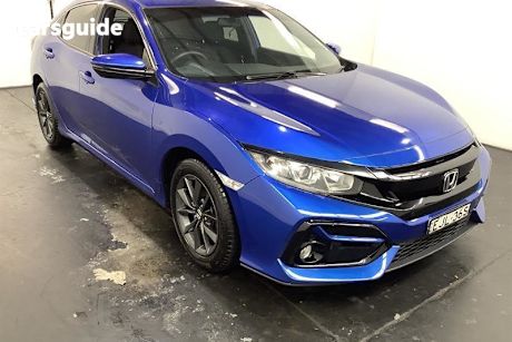 Blue 2020 Honda Civic Hatchback Vti-S