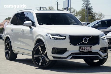 White 2017 Volvo XC90 Wagon T8 R-Design Hybrid