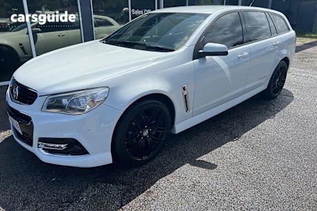 White 2015 Holden Commodore SUV SV6 STORM R