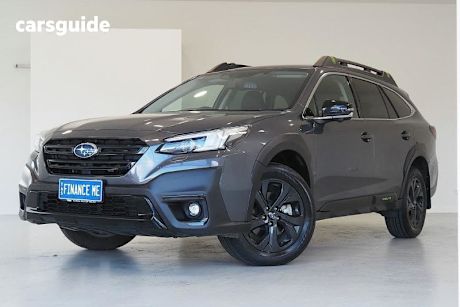 Grey 2022 Subaru Outback SUV AWD SPORT 4WD
