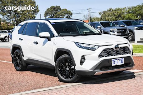 White 2025 Toyota RAV4 SUV CRUISER F