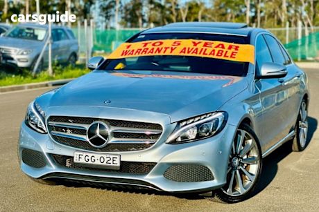 Silver 2017 Mercedes-Benz C250 Sedan