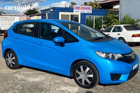 Blue 2016 Honda Jazz Hatch VTI F