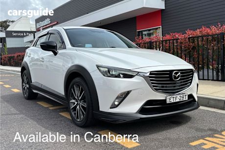 White 2016 Mazda CX-3 SUV STOURING F
