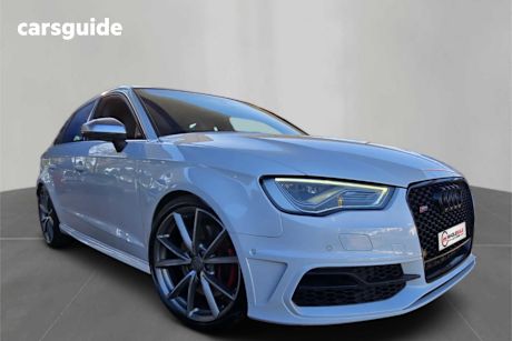White 2016 Audi S3 Hatch 4WD