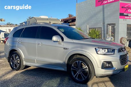 Silver 2018 Holden Captiva SUV LTZ 4X4