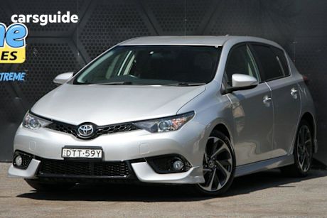 Silver 2017 Toyota Corolla Hatch SX F