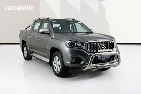Grey 2020 LDV T60 Double Cab Utility Luxe (4X4)