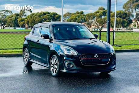 Black 2018 Suzuki Swift Hatch HYBRID RS