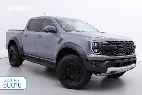 Grey 2024 Ford Ranger Double Cab Pick Up Raptor 3.0 (4X4)