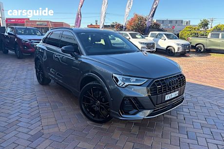 Grey 2022 Audi Q3 SUV 40 TFSI S LINE 4WD