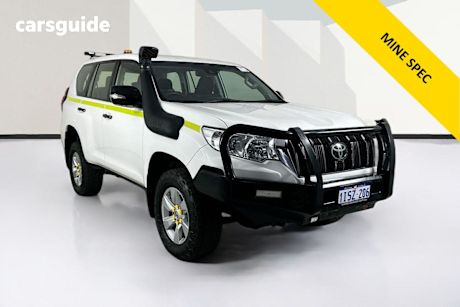 White 2022 Toyota Landcruiser Prado Wagon Gx 7 Seat