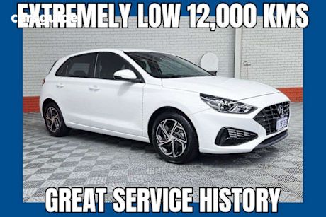White 2021 Hyundai I30 Hatch F