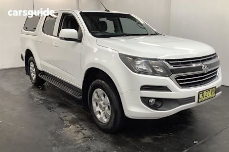 White 2017 Holden Colorado Crew Cab Pickup Lt (4X2)