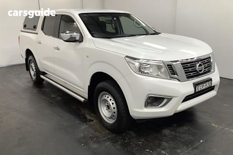 White 2019 Nissan Navara Dual Cab Pick-up Rx (4X2)