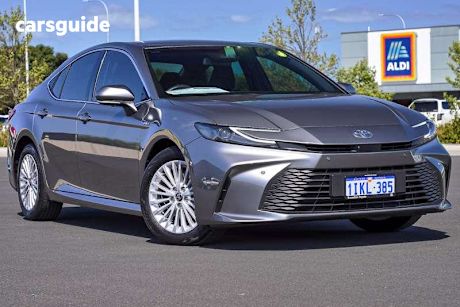 Silver 2024 Toyota Camry Sedan Ascent Hybrid