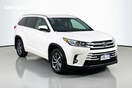 White 2018 Toyota Kluger Wagon Gxl (4X2)