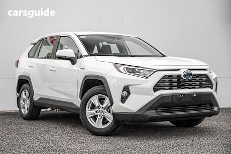 White 2021 Toyota RAV4 SUV GX 4X4