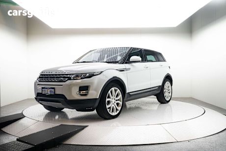 White 2015 Land Rover Range Rover Evoque SUV TD4 150 PURE 4X4