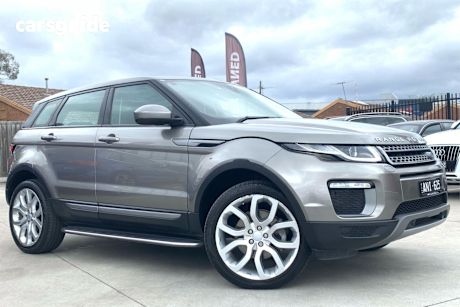 Silver 2016 Land Rover Range Rover Evoque SUV TD4 150 SE 4X4