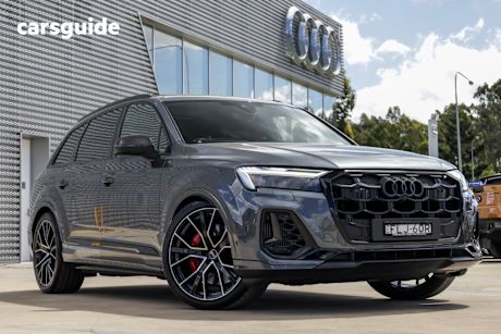 Grey 2024 Audi SQ7 SUV TFSI 4WD