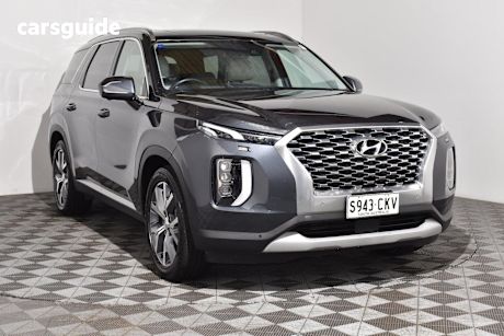 Grey 2021 Hyundai Palisade SUV HIGHLANDER 4X4