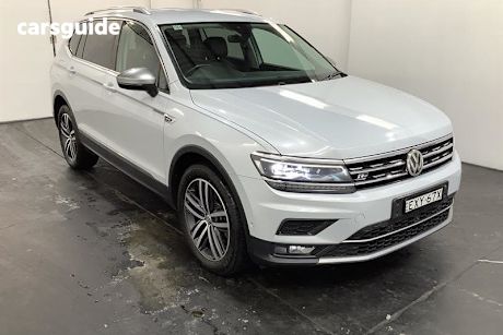 Silver 2018 Volkswagen Tiguan Wagon Allspace 140 Tdi Highline