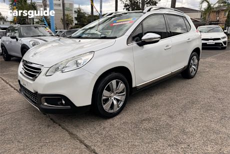 White 2014 Peugeot 2008 SUV ALLURE F
