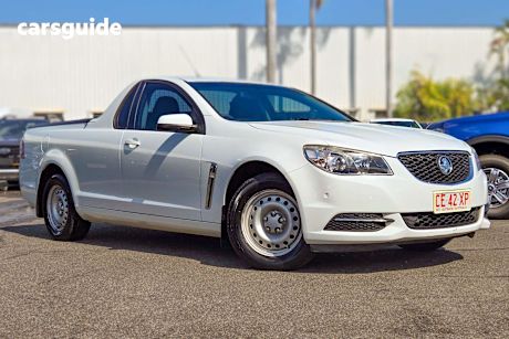 White 2017 Holden UTE Ute Tray R