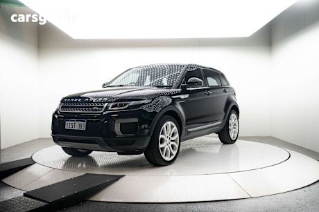 Black 2016 Land Rover Range Rover Evoque SUV TD4 150 SE 4X4