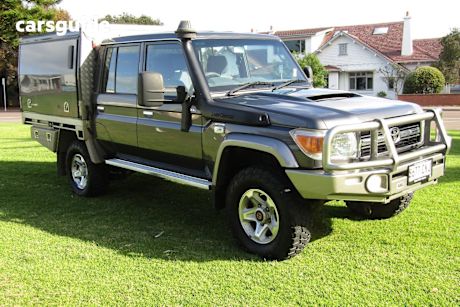 Grey 2016 Toyota Landcruiser Ute Tray GXL 4X4