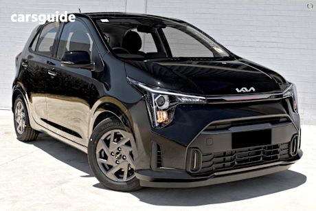Black 2025 Kia Picanto Hatch SPORT F