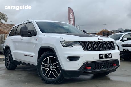 White 2018 Jeep Grand Cherokee SUV TRAILHAWK 4X4