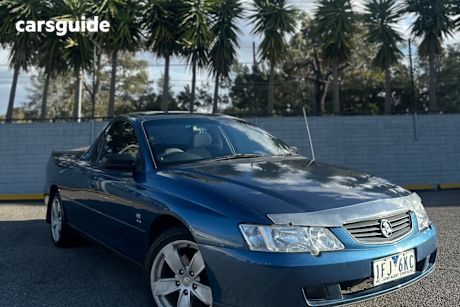 Blue 2003 Holden Commodore Utility