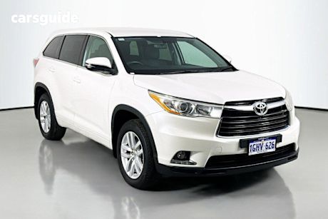 White 2015 Toyota Kluger Wagon Gx (4X2)